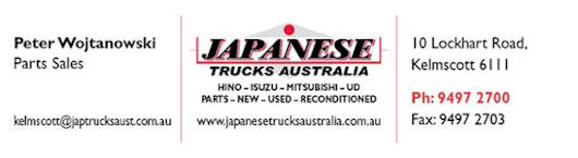 JAPANESE TRUCK PARTS INFO